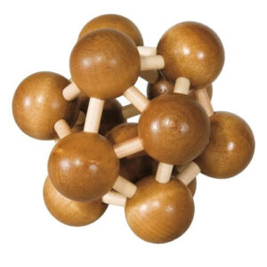 Joc logic IQ Puzzle 3D Atom, Fridolin4031172174691