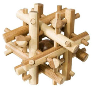 Joc logic IQ Puzzle 3D Magic sticks, Fridolin4031172174929