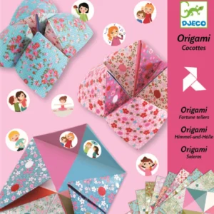 Joc creativ Initiere origami roz, Djeco