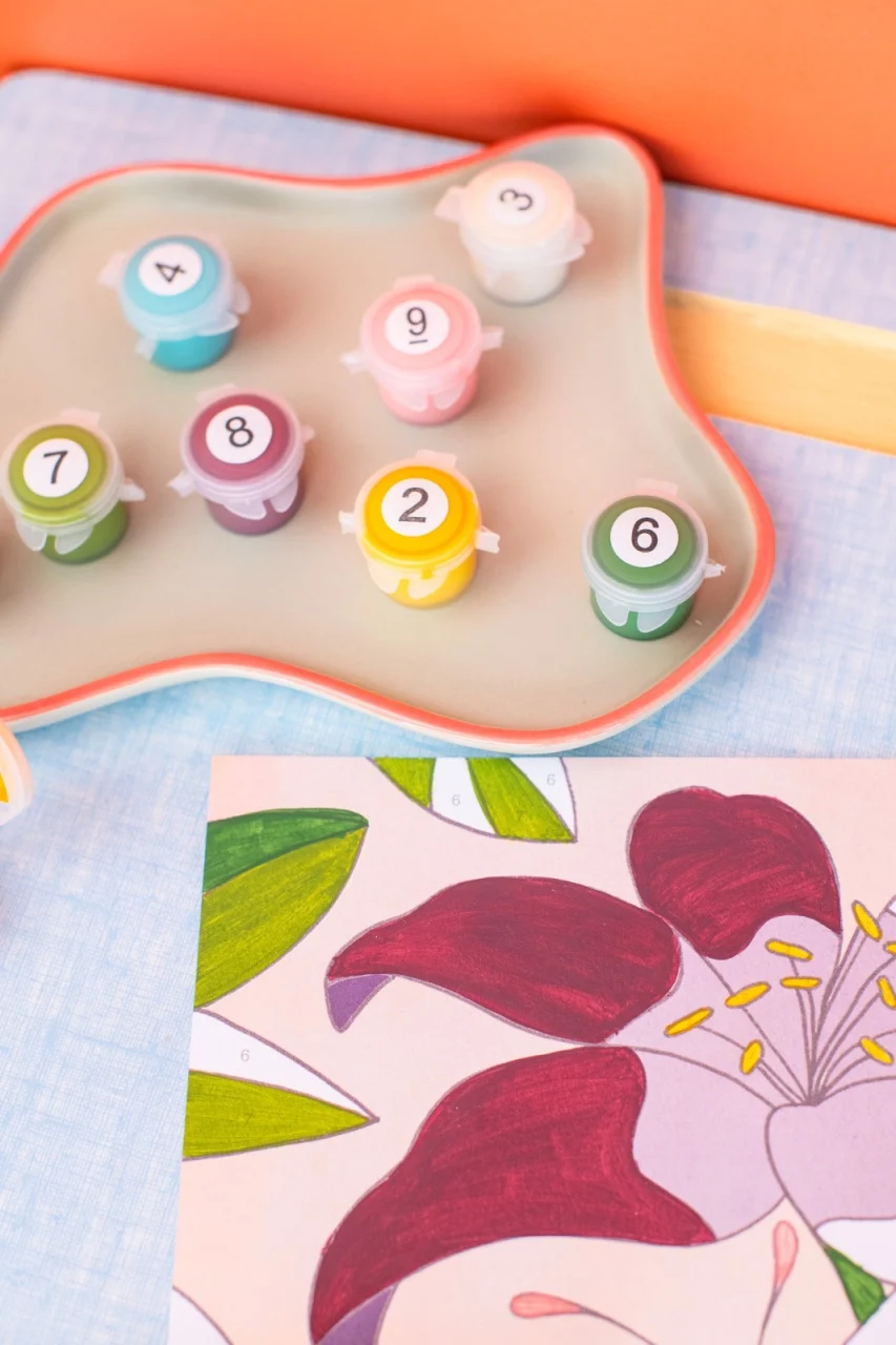 Set creativ de pictura dupa numere, Moulin Roty - imagine 7