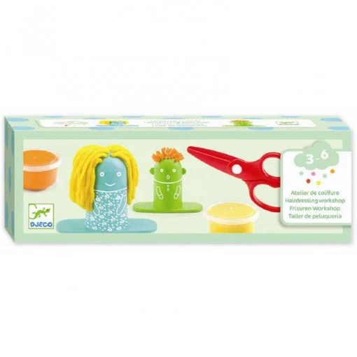Atelier cu plastilina La coafor, Djeco