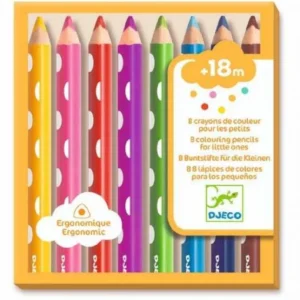 Creioane colorate pentru bebe, Djeco