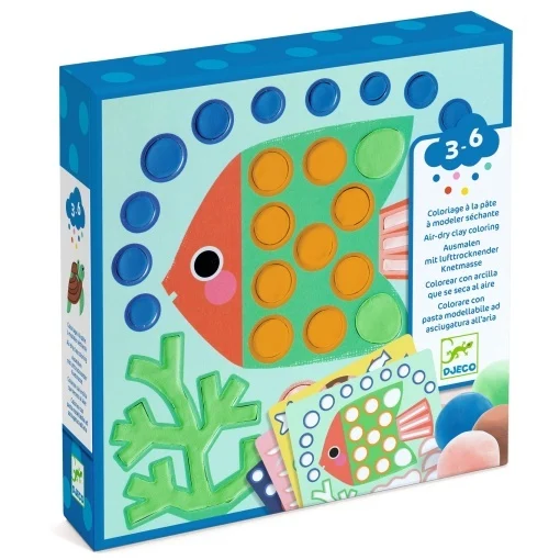Joc creativ de modelaj cu plastelina, Djeco