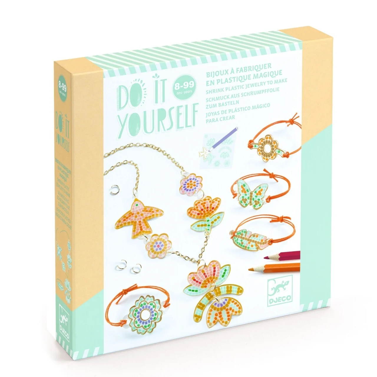 Joc creativ DIY Bijuterii, Djeco