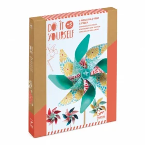 Joc creativ DIY Moristi de vant model cu flori, Djeco