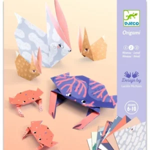 Joc creativ origami Familii de animale, Djeco