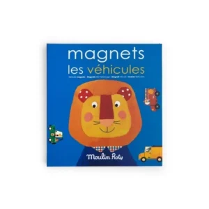 Joc magnetic Vehicule Les Popipop, Moulin Roty