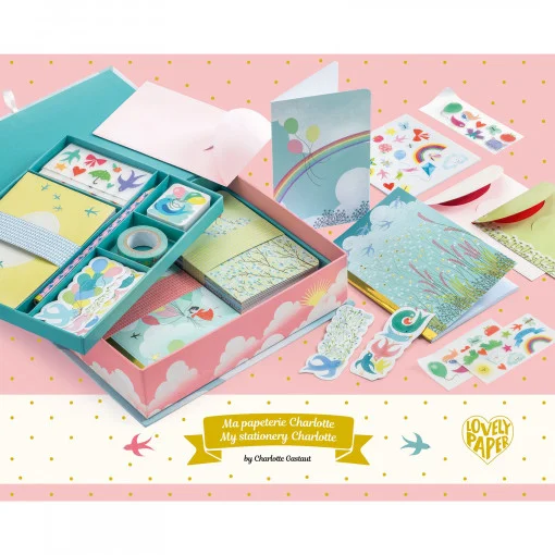 Set papetarie Charlotte, Djeco